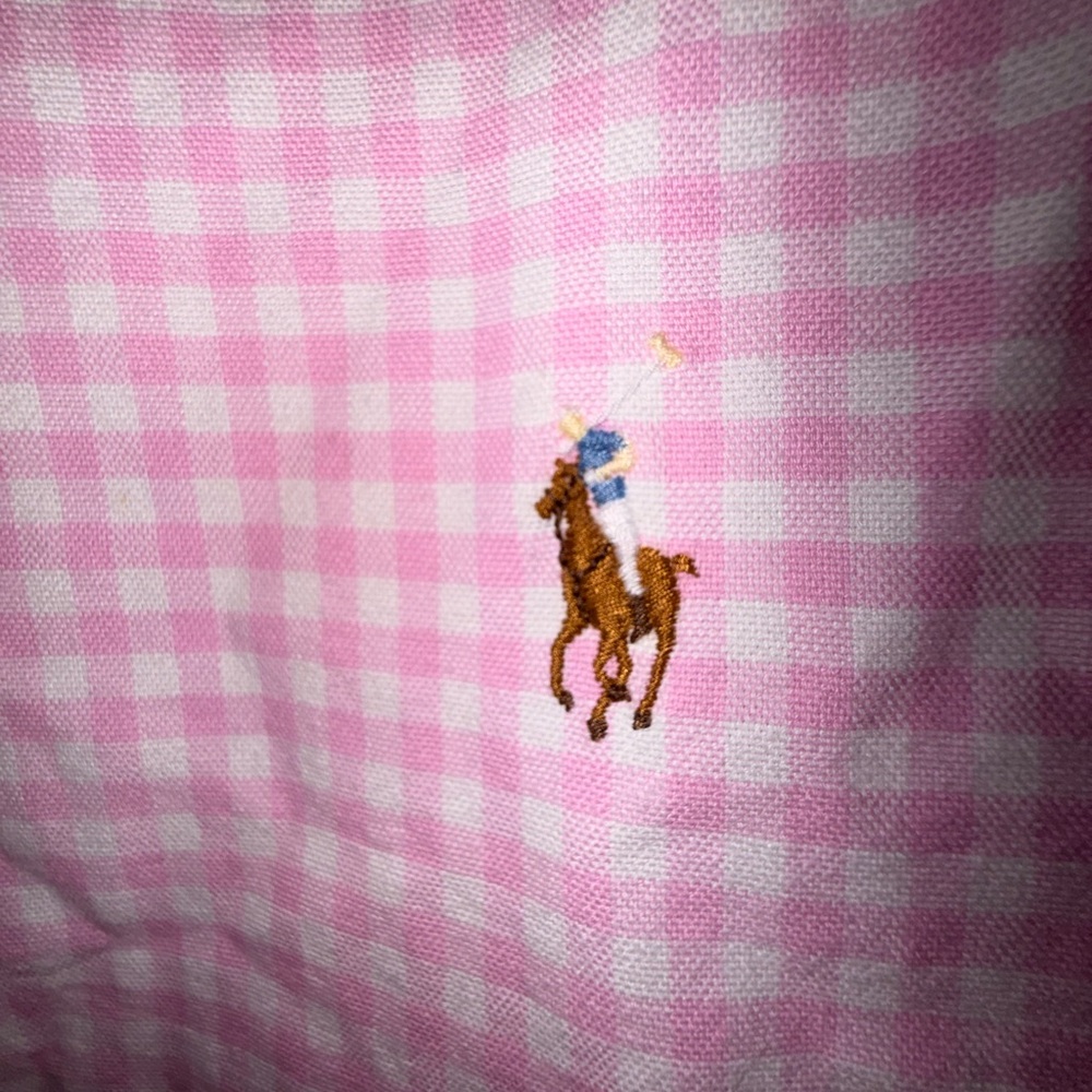 Polo by Ralph Lauren Light Pink Checkered Men's Shirt - Picture 4 of 11